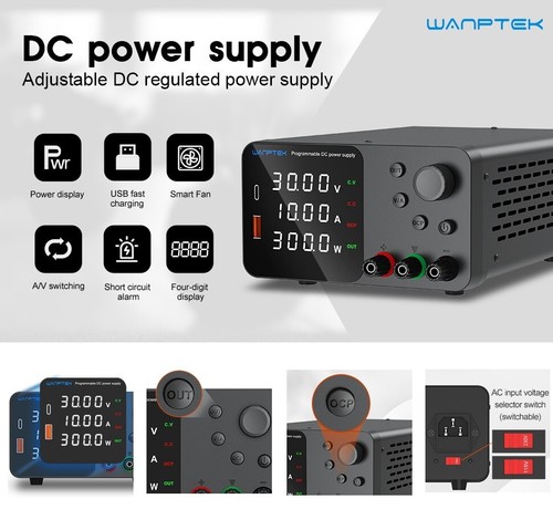 Adjustable 30v 60v 120 - adjustable, 0-30v/60v/120