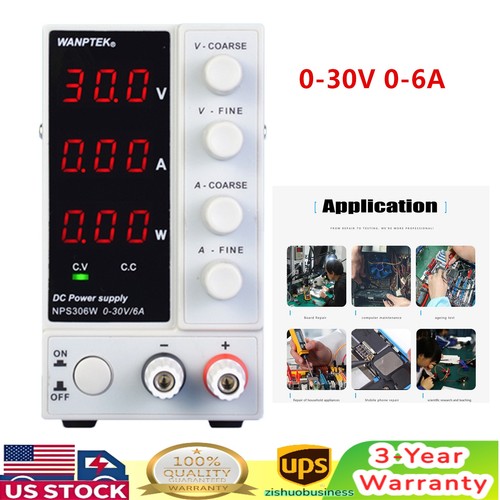 30v lab dc bench power - 0-30v,